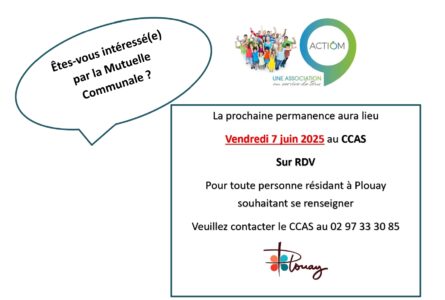 Permanence pour la mutuelle communale