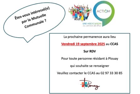 Permanence pour la mutuelle communale